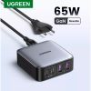 Зарядное устройство Ugreen 4xUSB 65W (2хUSB-C+2xUSB-A) Gan CD327 (90747) изображение 6