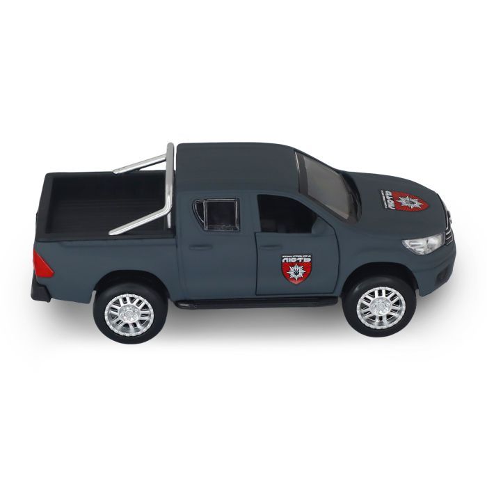 Машина TechnoDrive серии Шевроны Героев - Toyota Hilux - ОШБр НПУ Лють (KM6118F) изображение 10