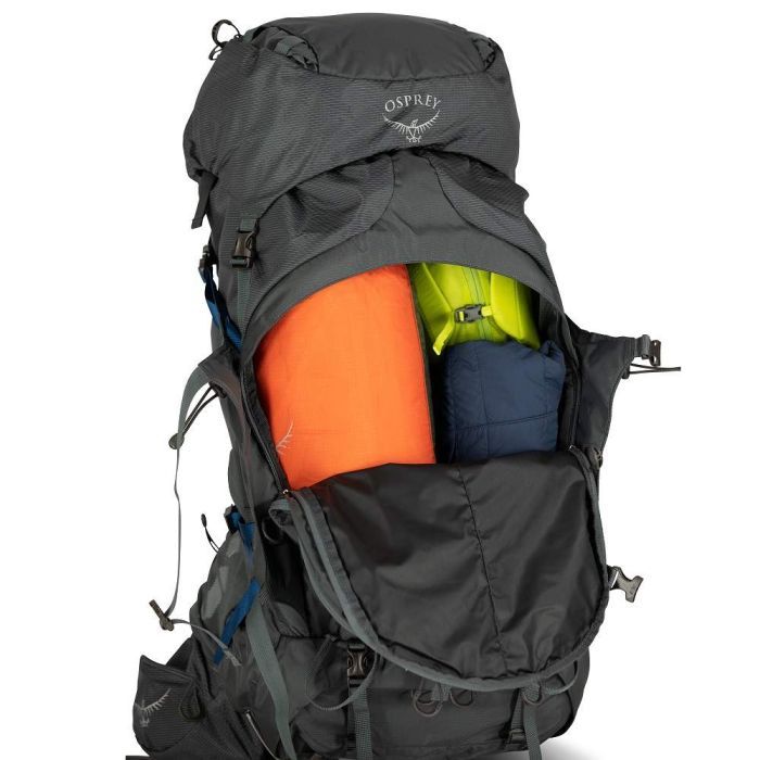 Рюкзак туристичний Osprey Aether Plus 70 black - S/M - чорний (009.2436) зображення 5