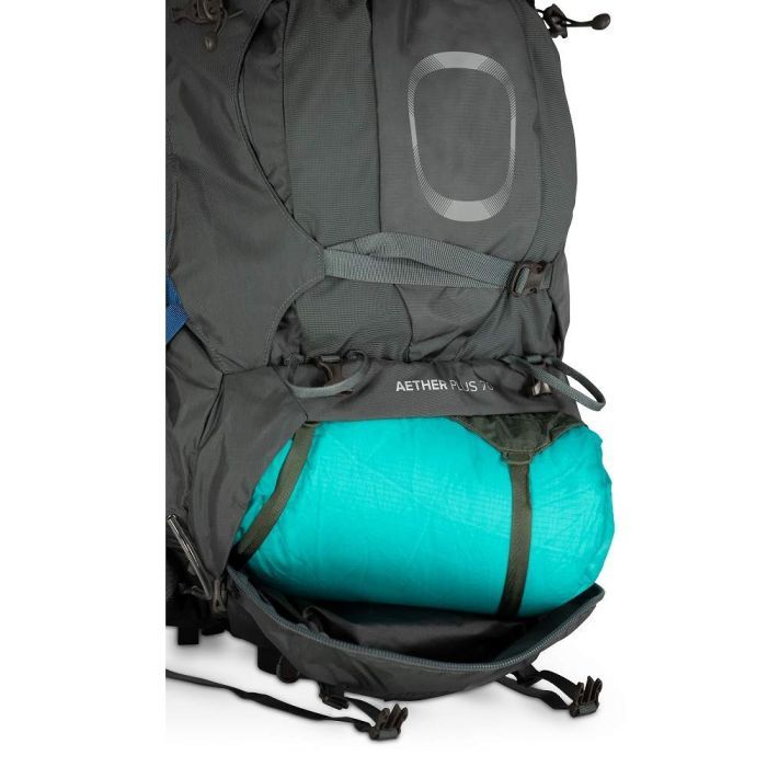 Рюкзак туристичний Osprey Aether Plus 70 black - S/M - чорний (009.2436) зображення 6