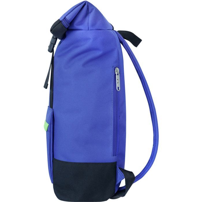 Рюкзак для ноутбука Bagland 15" Holder 25L, roll top, 0051666, blue/black (1065919121) зображення 2