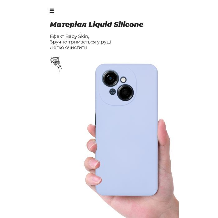 Чохол до мобільного телефона Armorstandart ICON Tecno Spark Go 1 (KL4) Camera cover Red (ARM81217) зображення 7