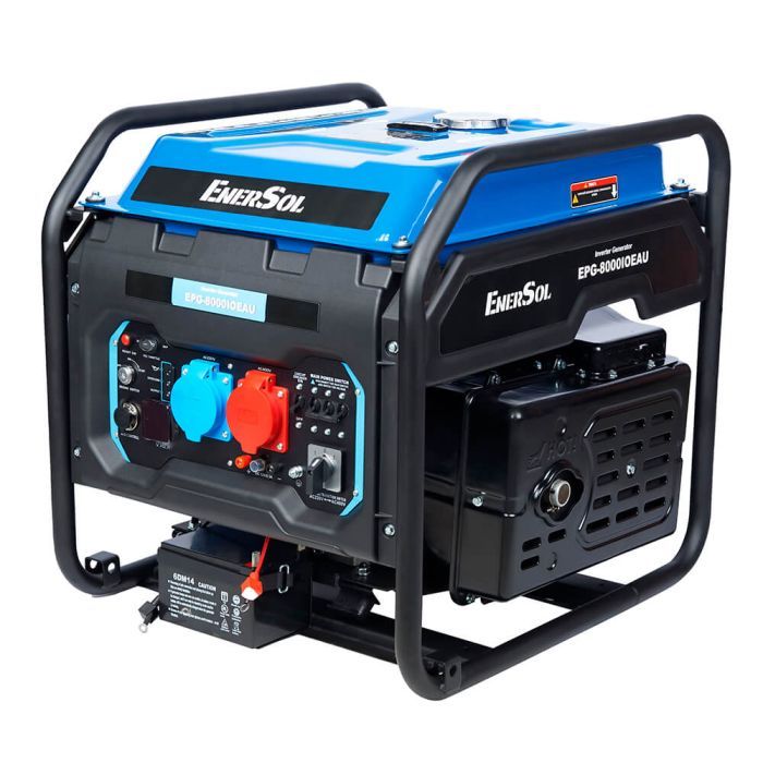 Генератор Enersol инверторный, 8.0kW, двиг. GP460, электростартер (EPG-8000IOEAU) изображение 4
