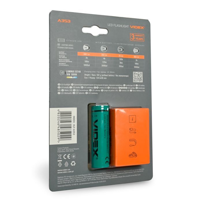 Ліхтар Videx VLF-A353 зображення 3