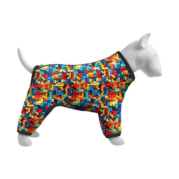 Ветровка для животных WAUDOG Clothes Блоки XS 25 (386-4056) изображение 3