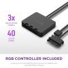 Кулер для корпуса NZXT F120RGB Duo - 120mm Dual- (RF-D12SF-B1) изображение 12