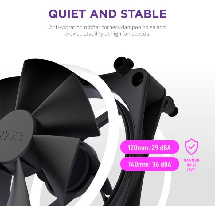 Кулер для корпуса NZXT F120RGB Duo - 120mm Dual- (RF-D12SF-B1) изображение 9