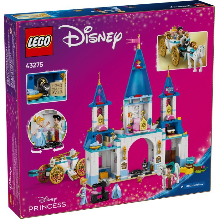 Конструктор LEGO Disney Princess Замок Попелюшки й карета (43275) зображення 9