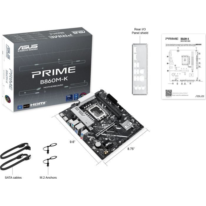 Материнская плата ASUS PRIME B860M-K изображение 7