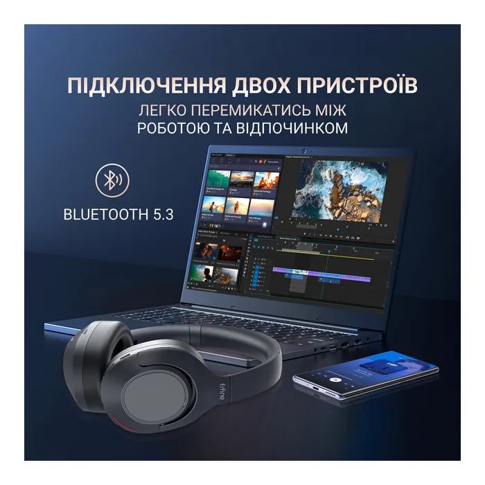 Наушники Fifine X3 Wireless Black (X3) изображение 11