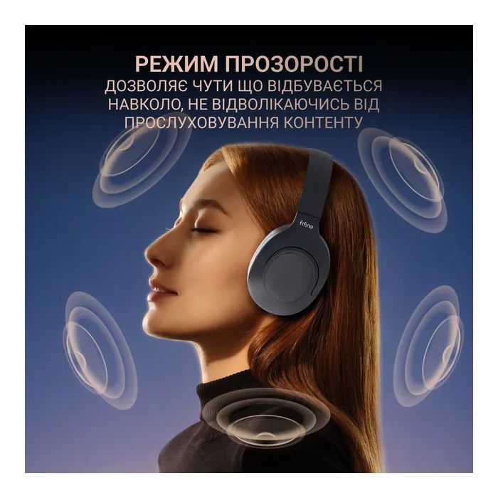 Наушники Fifine X3 Wireless Black (X3) изображение 8