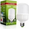 Лампочка EUROELECTRIC Plastic 30W E27 6500K 220V (LED-HP-30276(P)) зображення 2