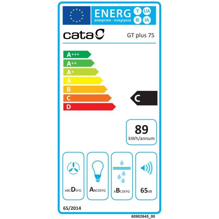Витяжка кухонна Cata Gt-Plus 75 X (02031301) зображення 3