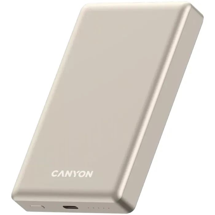 Батарея універсальна Canyon 10000mAh OnPower 510 slim Magsafe PD/20W Dark Grey (CNS-CPB510DG) зображення 2