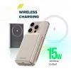 Батарея універсальна Canyon 10000mAh OnPower 510 slim Magsafe PD/20W Beige (CNS-CPB510BE) зображення 7