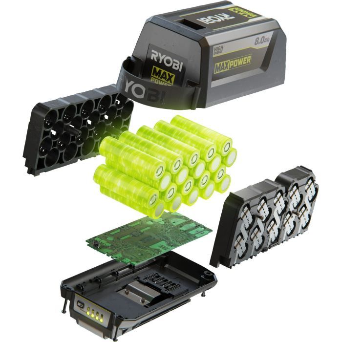 Аккумулятор к электроинструменту Ryobi Max Power RY36B80B High Energy, 36V, 8Ah, 1.88кг (5133005911) изображение 3