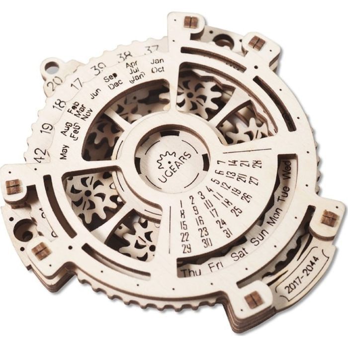 Конструктор Ugears механічний 3D Навігатор дат 2.0 (70218)