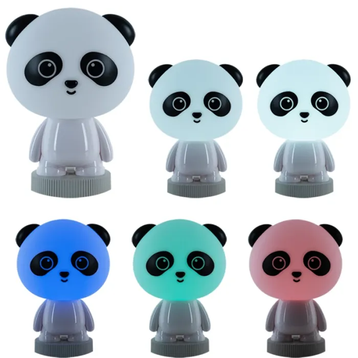 Нічник Kite Світильник LED з акумулятором Panda, рожевий (K24-490-3-2) зображення 4