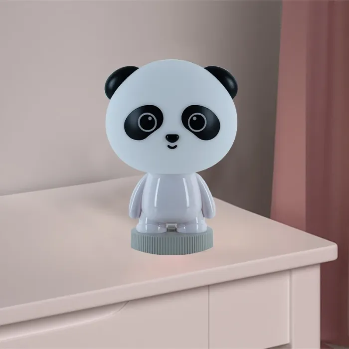 Нічник Kite Світильник LED з акумулятором Panda, рожевий (K24-490-3-2) зображення 5