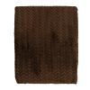 Плед Ardesto Jacquard Braid 200х220см, 100% поліестер, коричневий (ART0206JB) зображення 2