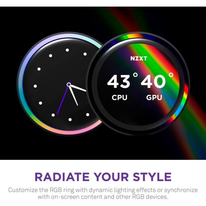 Система жидкостного охлаждения NZXT Kraken Elite RGB 240mm AIO (RL-KR24E-W2) изображение 11