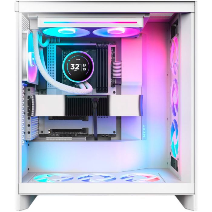 Система жидкостного охлаждения NZXT Kraken Elite RGB 240mm AIO (RL-KR24E-W2) изображение 6