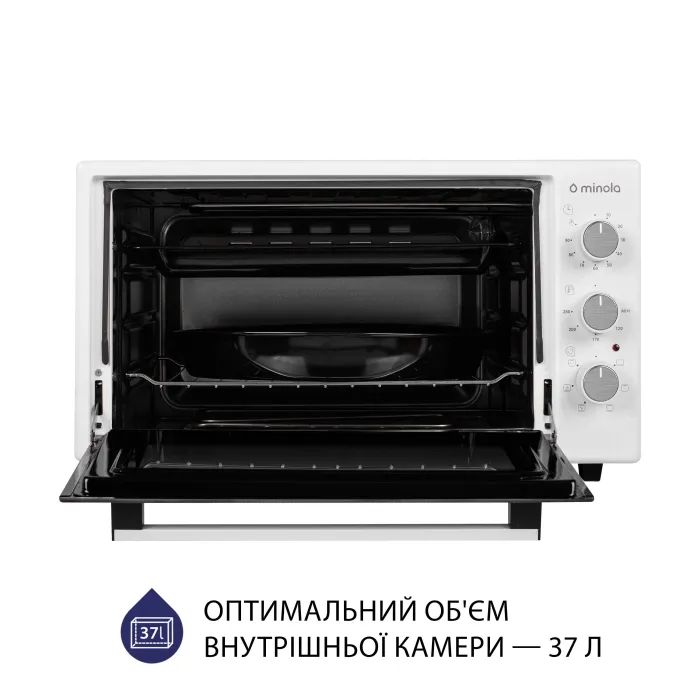 Электропечь Minola FOET 3714 BL изображение 2
