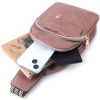 Сумка Vintage З отвором для навушників з екошкіри Коричнева (22786) зображення 9
