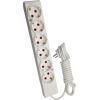 Сетевой удлинитель TECCO 3м 6 постов white (8681277842313)