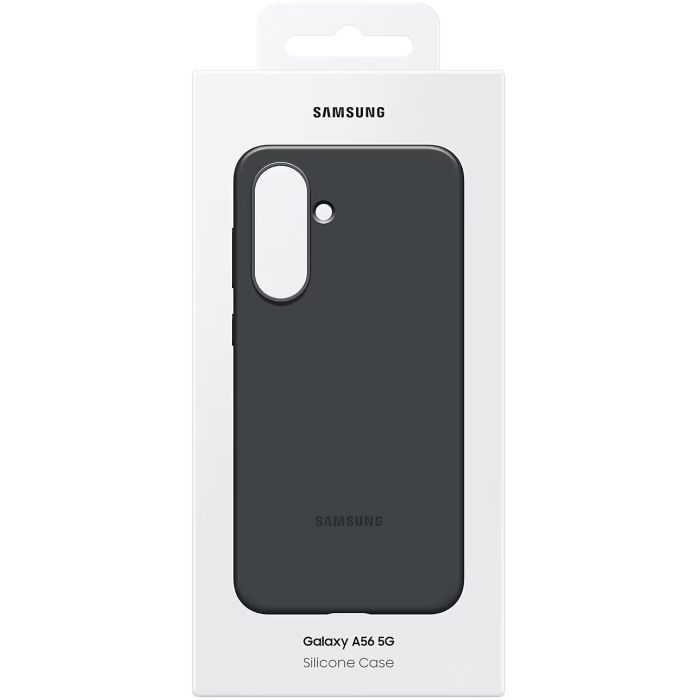 Чохол до мобільного телефона Samsung Galaxy A56 (A566) Silicone Case Black (EF-PA566CBEGWW) зображення 6