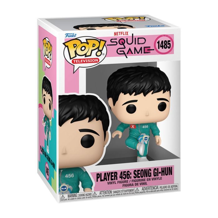 Фигурка Funko Pop серии Игра в кальмара S2 - Ги Хун 456 - Ги Хун (79734)