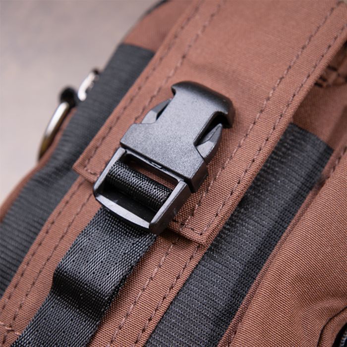 Сумка Vintage На пояс нейлон Красная (20647) изображение 9