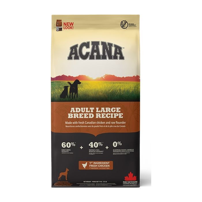 Сухий корм для собак ACANA Adult Large Breed Recipe 17 кг (0064992521172)