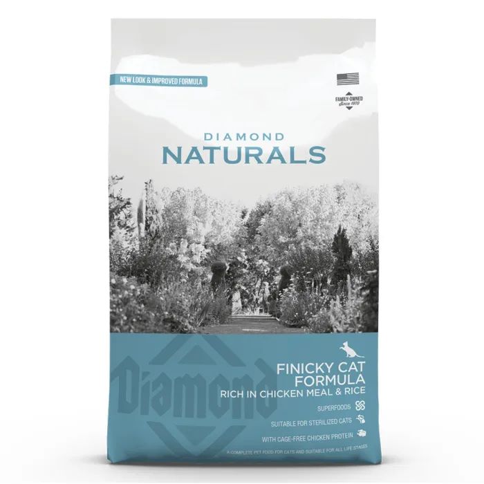 Сухой корм для кошек Diamond Naturals Finicky Cat Chicken&Rice 7.5 кг (0074198615216)