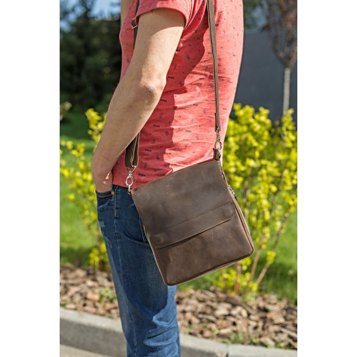 Сумка Shvigel Коричнева (00999) зображення 12