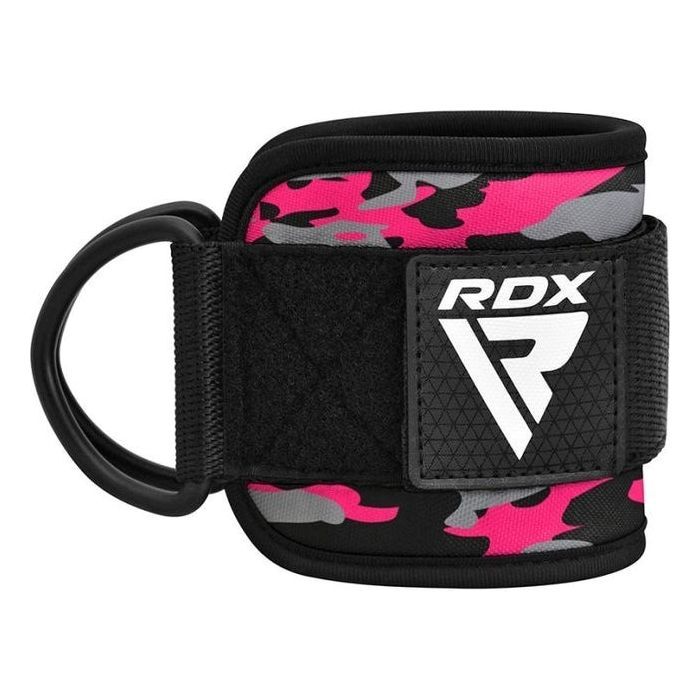 Манжета для тяги RDX A4 Gym Ankle Pro Camo Pink-pair (WAN-A4CP-P) изображение 5