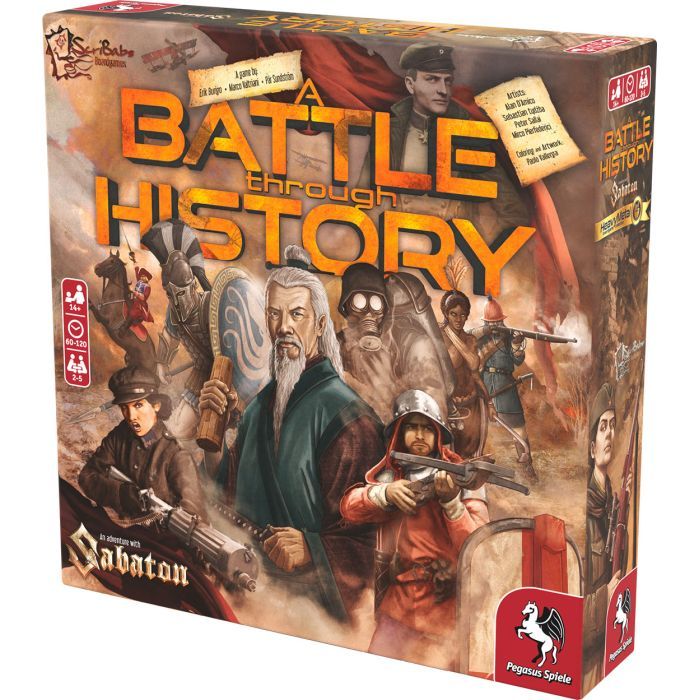 Настільна гра Pegasus Spiele Битва крізь історію: Пригода з Sabaton (A Battle Through History: An Adventure With Sabaton) (ан (PS200) зображення 6