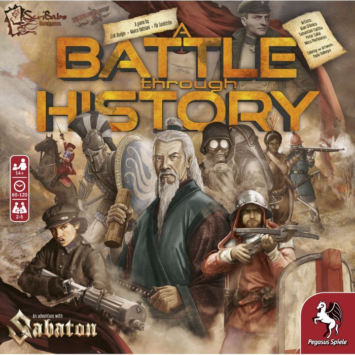Настільна гра Pegasus Spiele Битва крізь історію: Пригода з Sabaton (A Battle Through History: An Adventure With Sabaton) (ан (PS200) зображення 7