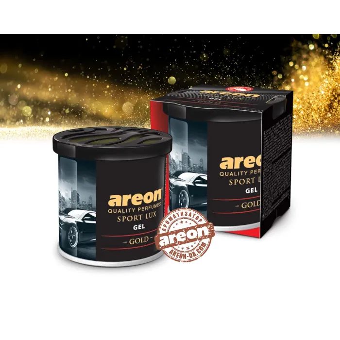 Ароматизатор для автомобіля Areon Sport Lux Gold (85026) зображення 2