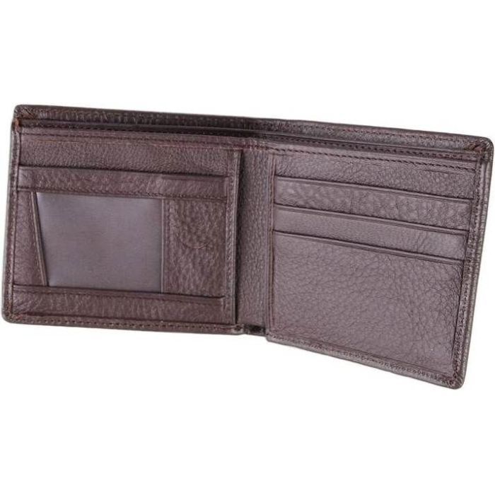 Кошелек Vintage Кожаный Коричневый (14515) изображение 7
