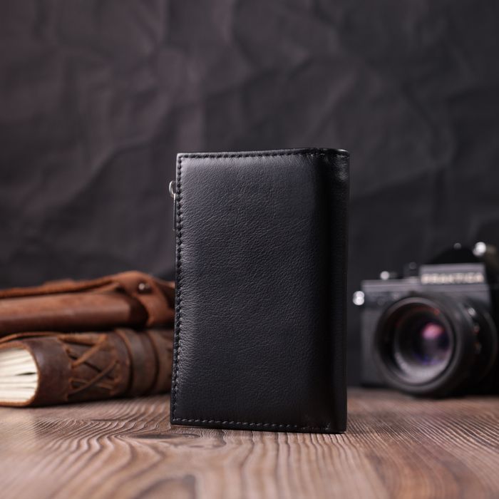 Гаманець ST Leather Шкіряний Чорний (22488) зображення 9