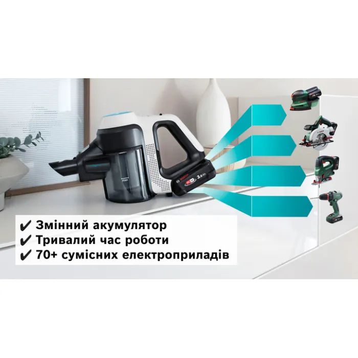 Пилосос Bosch BCS712HYG5 зображення 11