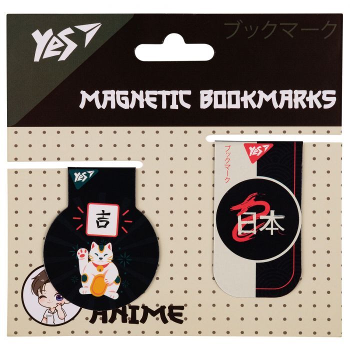 Закладки для книг Yes магнитные Anime fox, 2шт (708120) изображение 2