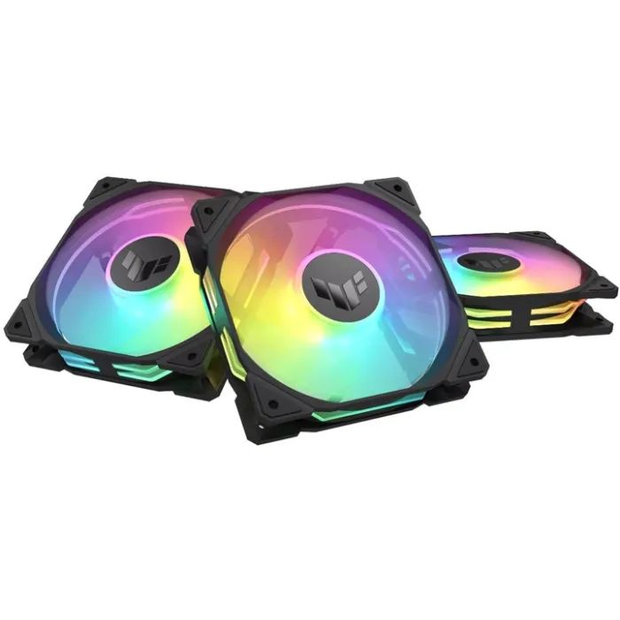 Кулер для корпуса ASUS TUF Gaming TR120 ARGB Reverse Triple Pack Black (90DA00D0-B09020)