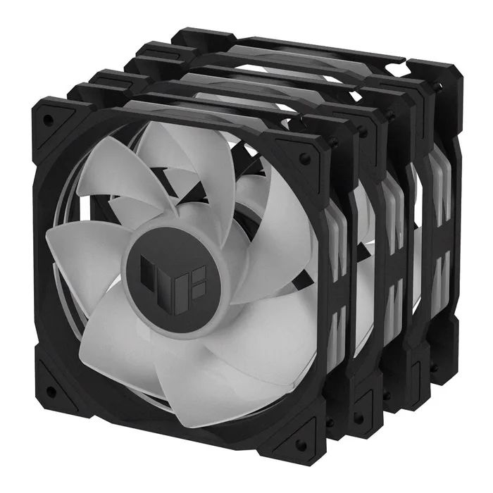Кулер для корпуса ASUS TUF Gaming TR120 ARGB Reverse Triple Pack Black (90DA00D0-B09020) изображение 6