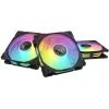 Кулер для корпуса ASUS TUF Gaming TR120 ARGB Reverse Triple Pack Black (90DA00D0-B09020)