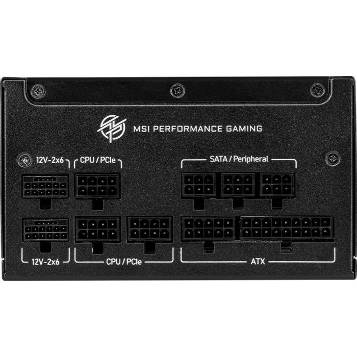 Блок питания MSI 1000W (MPG A1000GS PCIE5) изображение 3