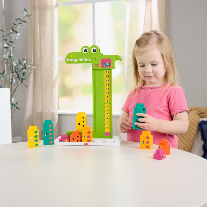 Развивающая игрушка Fisher-Price Учимся вместе Яркий аллигатор (JCT13) изображение 5