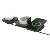 Зарядний пристрій Belkin 3in1 Travel Pad Wireless Qi2 15W Black (WIZ024VFBK) зображення 4