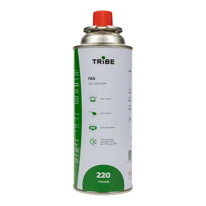 Газовый баллон Tribe цанговий 220 г (T-HF-0006)